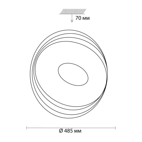 Накладной светильник Sonex 3027/EL изображение в интернет-магазине Cramer Light фото 6