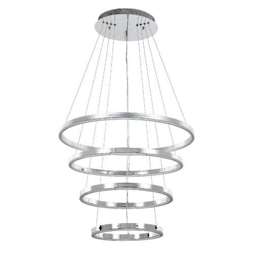 Каскадная люстра LED4U 55000-4 CR изображение в интернет-магазине Cramer Light