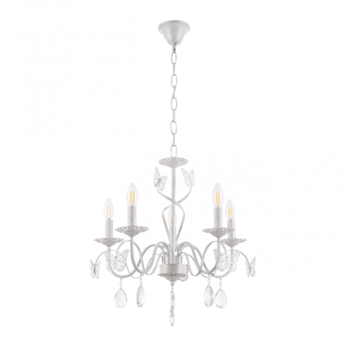 Подвесная люстра Arte Milano 346179/5 WT+SL изображение в интернет-магазине Cramer Light фото 3