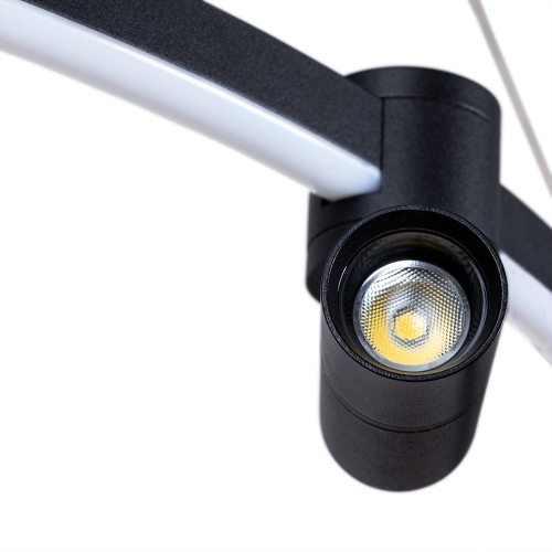 Подвесная люстра Arte Lamp Ring A2186SP-1BK изображение в интернет-магазине Cramer Light фото 2