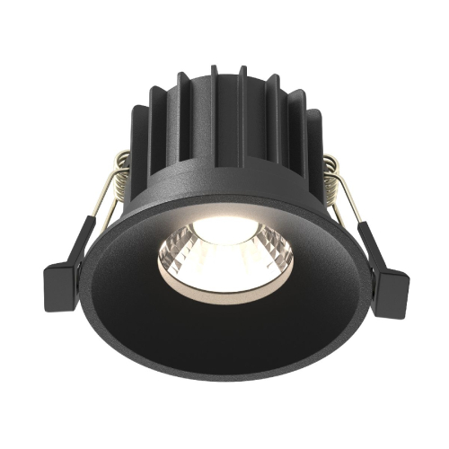 Встраиваемый светильник Maytoni Round DL058-12W-DTW-B изображение в интернет-магазине Cramer Light