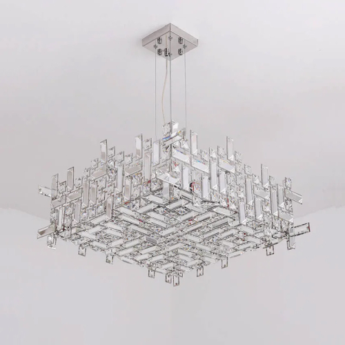 Подвесная люстра Delight Collection P7838-W50 chrome изображение в интернет-магазине Cramer Light фото 2