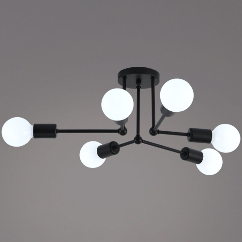 Потолочная люстра Reluce 01651-0.3-06 BK изображение в интернет-магазине Cramer Light фото 3