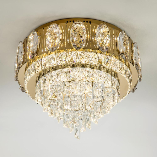 Потолочная люстра LED4U L9438-500 GD с УД изображение в интернет-магазине Cramer Light фото 3