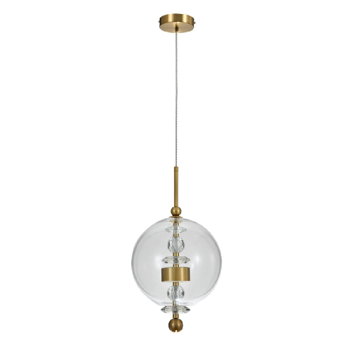 Подвесной светильник Indigo Illusione 11055/1P Clear V000189L изображение в интернет-магазине Cramer Light фото 2
