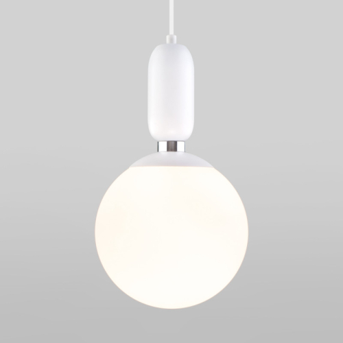 Подвесной светильник Eurosvet 50197/1 белый изображение в интернет-магазине Cramer Light