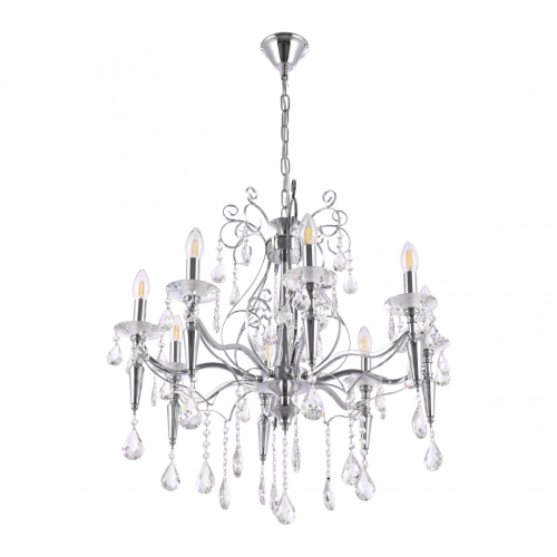 Подвесная люстра Arte Milano 347710/8 CR изображение в интернет-магазине Cramer Light