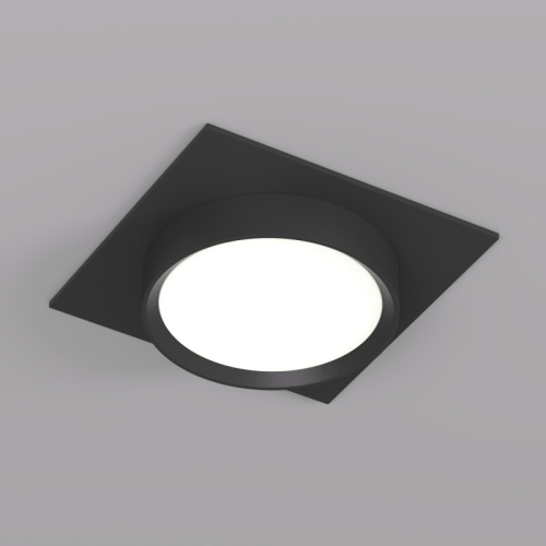 Встраиваемый светильник Denkirs Flat DK2091-BK изображение в интернет-магазине Cramer Light