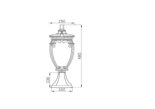 Ландшафтный светильник Maytoni Fleur O414FL-01BZ дополнительное фото фото 4