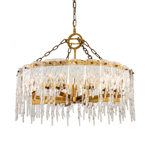 Подвесная люстра Delight Collection KG1102P-8A brass изображение в интернет-магазине Cramer Light