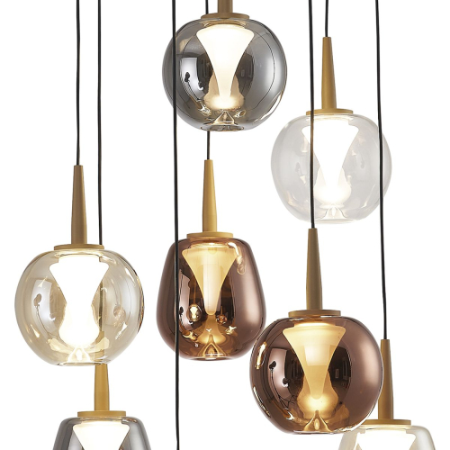 Каскадная люстра Mantra Andromeda 8933+8PL изображение в интернет-магазине Cramer Light фото 4