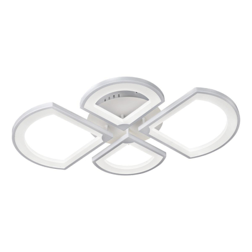 Потолочная светодиодная люстра iLedex River X024-4 WH изображение в интернет-магазине Cramer Light