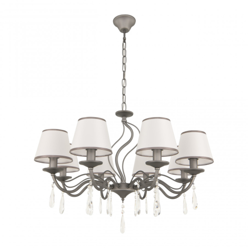 Подвесная люстра Arte Milano 344710/8 GR изображение в интернет-магазине Cramer Light