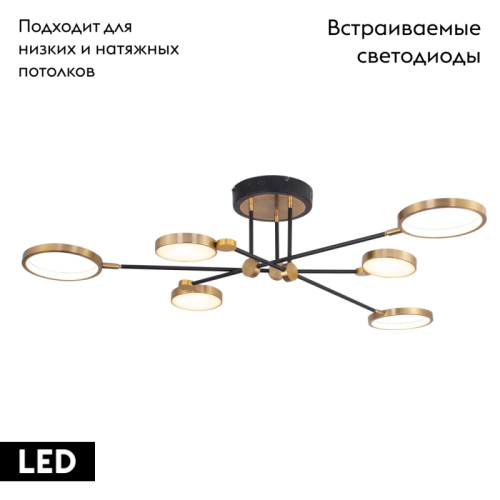 Потолочная люстра Aployt Ines APL.043.07.50 изображение в интернет-магазине Cramer Light фото 2