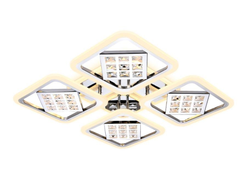 Потолочная светодиодная люстра Ambrella Light Acrylica Ice FA288 изображение в интернет-магазине Cramer Light фото 4