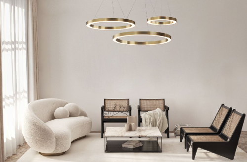 Подвесной светильник Maytoni Saturno MOD415PL-L45BS4K изображение в интернет-магазине Cramer Light фото 6