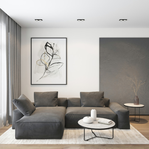 Встраиваемый светильник Denkirs Flat DK2092-BK изображение в интернет-магазине Cramer Light фото 5