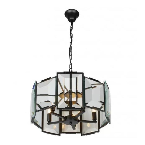 Подвесная люстра iLamp Panorama 6115-560BK изображение в интернет-магазине Cramer Light фото 2