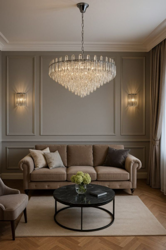 Подвесная люстра Modelux ML.7088.1000 GD изображение в интернет-магазине Cramer Light фото 7