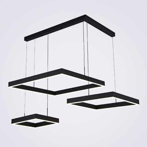 Подвесная люстра LED4U L91070-800-600-400 изображение в интернет-магазине Cramer Light фото 3