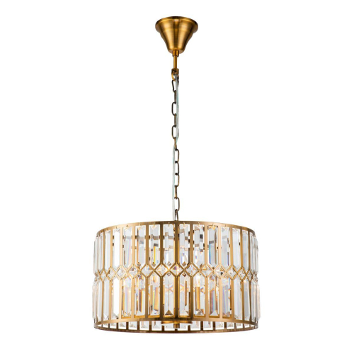 Подвесная люстра iLamp Triumph 6122-420 Brass изображение в интернет-магазине Cramer Light фото 2