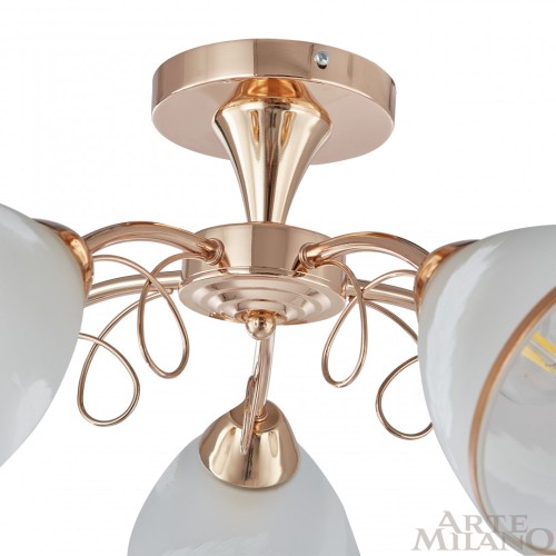 Потолочная люстра Arte Milano Napoli 336966/5 FGD изображение в интернет-магазине Cramer Light фото 4