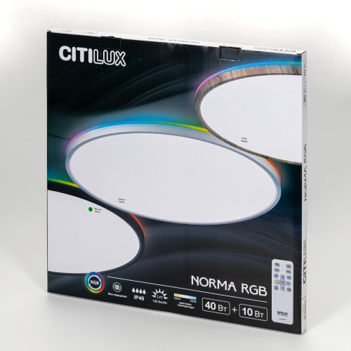 Потолочный светильник Citilux Norma LED RGB CL749501 изображение в интернет-магазине Cramer Light фото 12