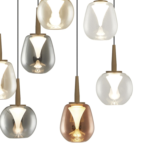 Каскадная люстра Mantra Andromeda 8934+8PL изображение в интернет-магазине Cramer Light фото 4