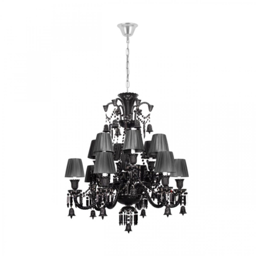 Подвесная люстра Loft IT Zenith 10210/12 Black изображение в интернет-магазине Cramer Light
