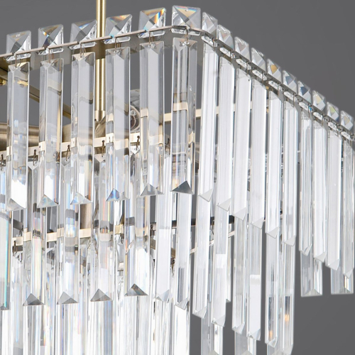 Люстра на штанге Illumico IL3535-5PSQ-25AB ELITE изображение в интернет-магазине Cramer Light фото 2