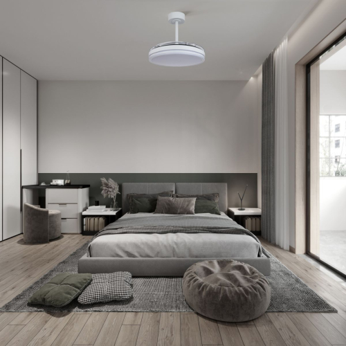 Люстра-вентилятор Mantra Luna 9666 изображение в интернет-магазине Cramer Light фото 9