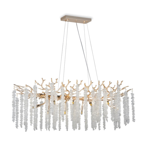 Подвесная люстра Freya Mineral FR1010PL-10G1 изображение в интернет-магазине Cramer Light фото 3