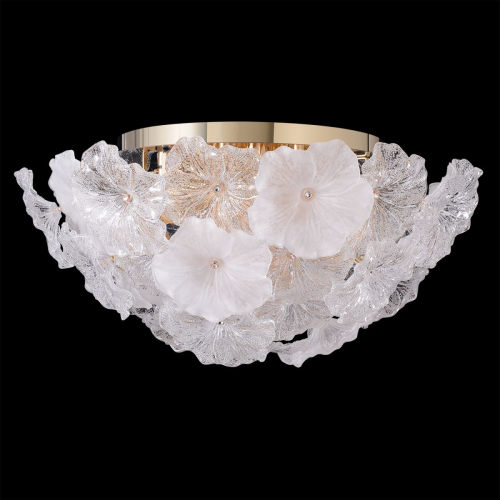 Потолочный светильник Crystal Lux MAGNOLIA PL12 GOLD изображение в интернет-магазине Cramer Light фото 6