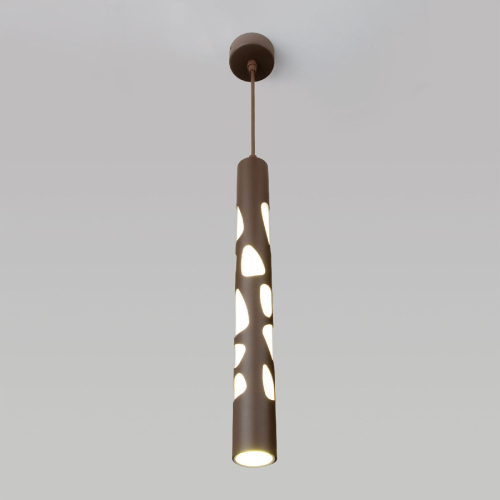 Подвесной светильник Eurosvet DLR037 12W 4200K кофейный a055596 изображение в интернет-магазине Cramer Light