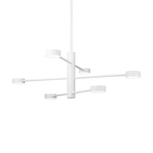 Люстра на штанге Freya Tactic FR5363CL-06W изображение в интернет-магазине Cramer Light фото 4