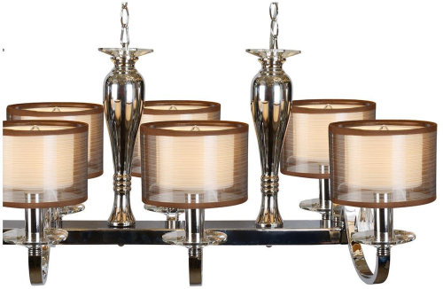 Подвесная люстра iLamp Mario RM16001/8PCR изображение в интернет-магазине Cramer Light фото 4