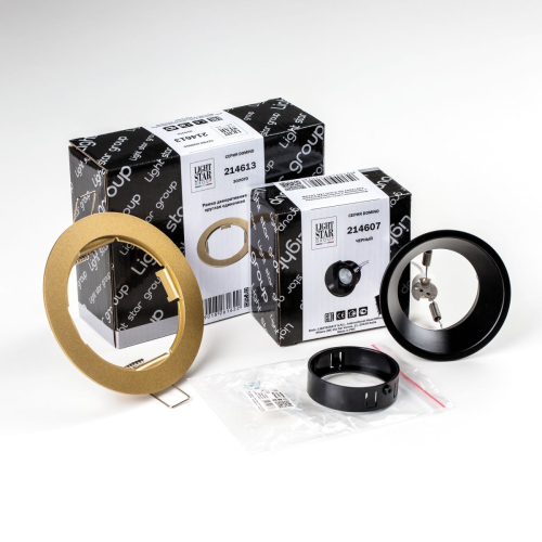 Встраиваемый светильник Lightstar Domino (214613+214607+214007) D61307BMOD изображение в интернет-магазине Cramer Light фото 2