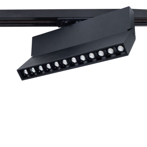 Трековый светильник Arte Lamp Flash A4572PL-1BK изображение в интернет-магазине Cramer Light