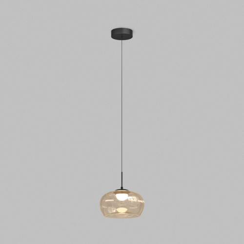 Подвесной светильник Denkirs Floa DK6742-BK+AM изображение в интернет-магазине Cramer Light