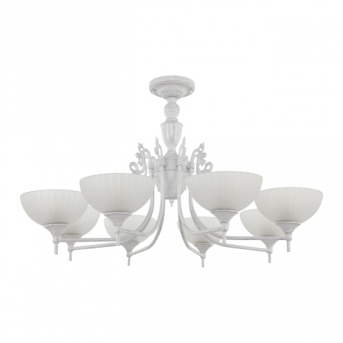 Потолочная люстра Arte Milano 340049/8 WT+SL изображение в интернет-магазине Cramer Light фото 6