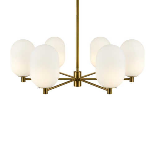 Люстра на штанге Freya Sharlot FR1012PL-06BS изображение в интернет-магазине Cramer Light фото 3