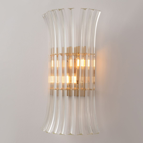 Настенный светильник Crystal Lux CASCADA AP2 BRASS изображение в интернет-магазине Cramer Light фото 7