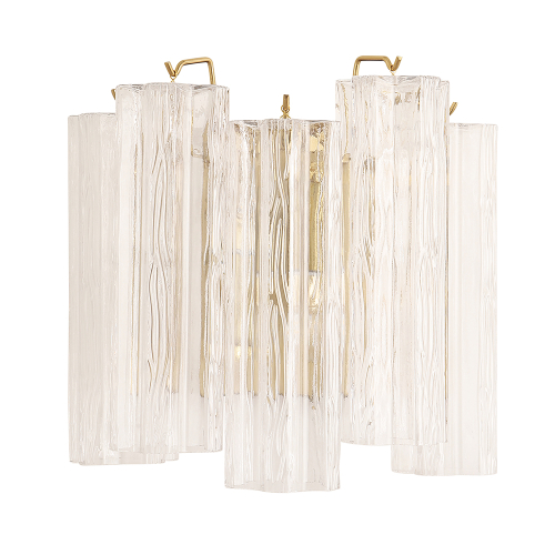 Настенный светильник Crystal Lux ROSE AP2 BRASS изображение в интернет-магазине Cramer Light