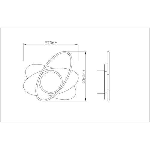 Настенный светильник Arte Lamp Mars A2605AP-7BK изображение в интернет-магазине Cramer Light фото 5