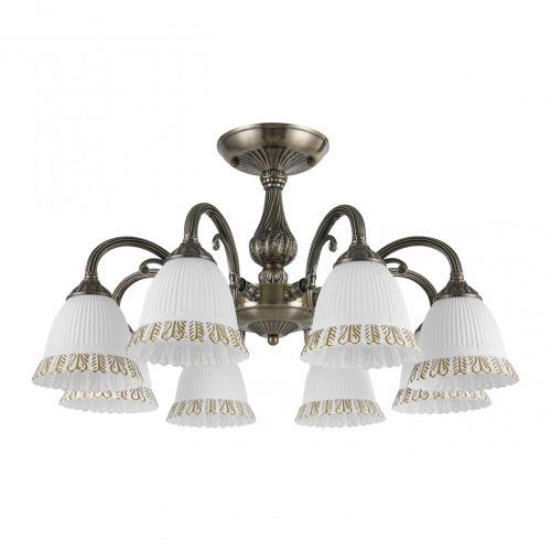 Потолочная люстра Arte Milano 347410/8 AB изображение в интернет-магазине Cramer Light фото 8