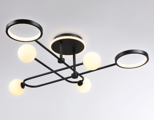 Потолочная люстра Ambrella Light Comfort LineTech FL66232 изображение в интернет-магазине Cramer Light фото 3