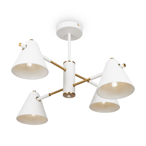 Люстра на штанге Freya Cozy FR5211PL-04W изображение в интернет-магазине Cramer Light фото 2