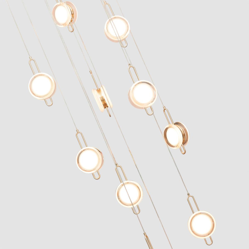 Каскадная люстра Favourite Yo-yo 4334-32P изображение в интернет-магазине Cramer Light фото 3