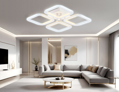 Потолочная люстра Ambrella Light Original Acrylica FA8947 изображение в интернет-магазине Cramer Light фото 5