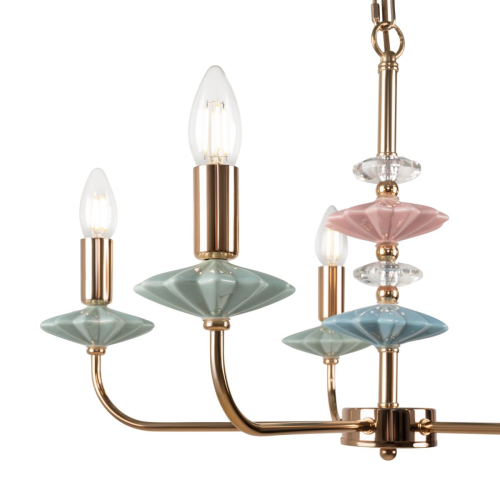 Подвесная люстра Freya Castle FR5336PL-05G изображение в интернет-магазине Cramer Light фото 11